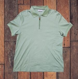 Geoffery Beene Quater Zip Polo